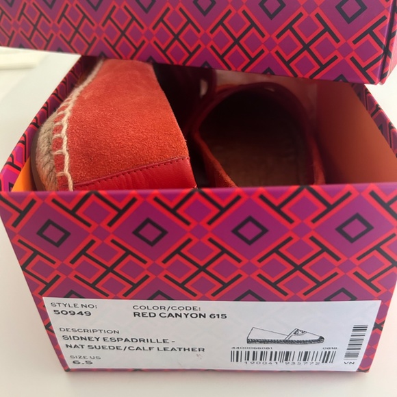 Suede Tory Burch espadrille - Picture 2 of 5